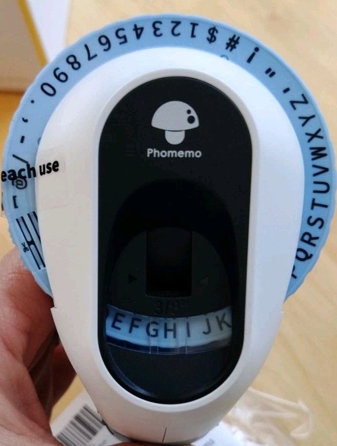 Phomemo E975 Embossing Label Maker Machine with 3 Tapes