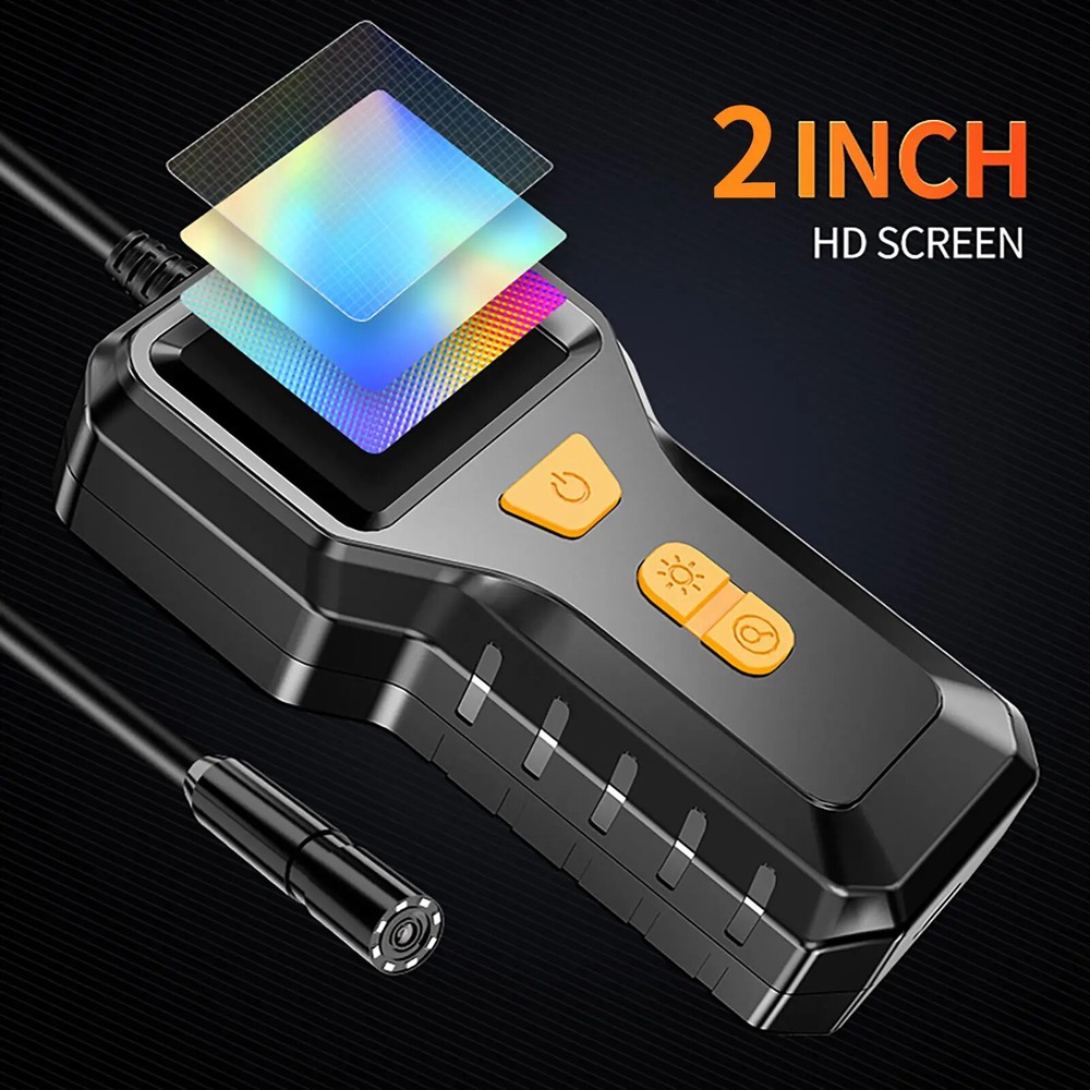 Handheld Endoscope Camera HD 1080P Borescope Tools with 2 INCH Scope Camera