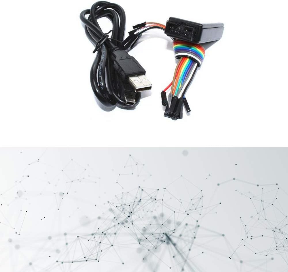 1Set USB Logic Analyzer Device Set Cable 24MHz 8CH 8 Channel UART...