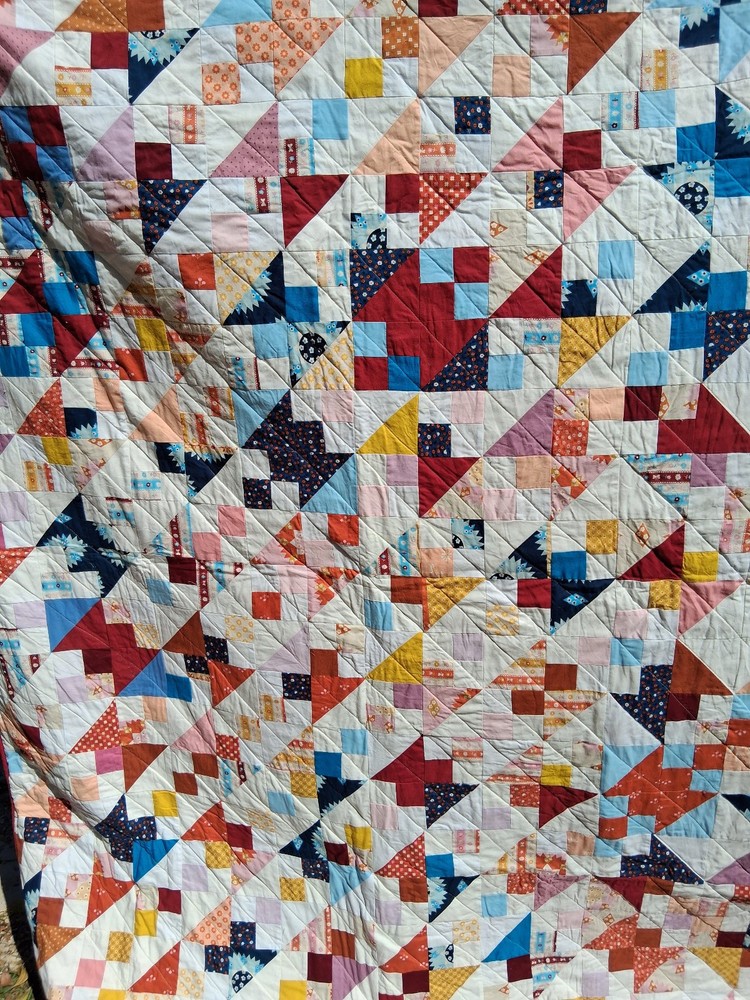 Ruby Star Society fabrics patchwork quilt