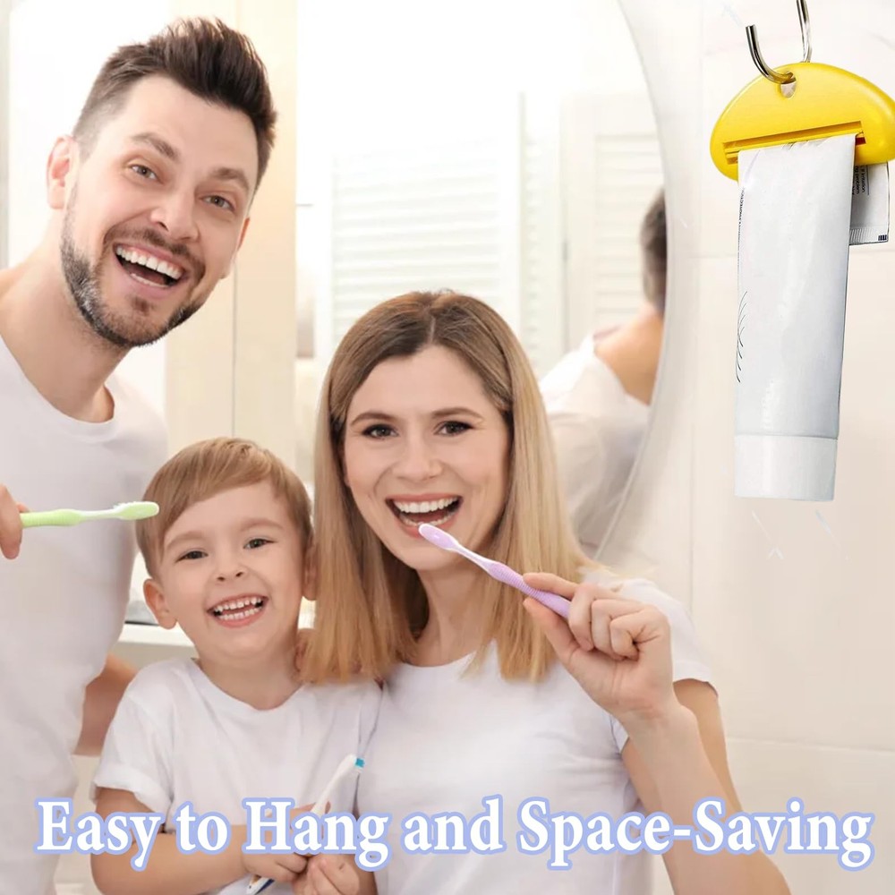 Toothpaste Squeezer,6Pcs Tube Squeezer Colorful