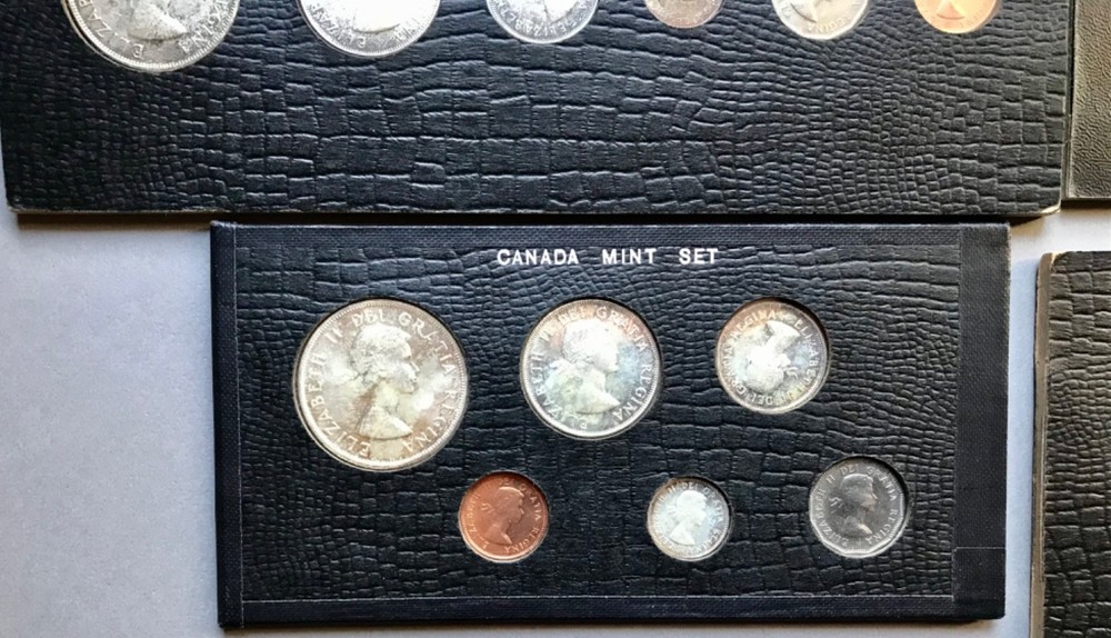 Group of (4) Canada Silver Mint Sets.