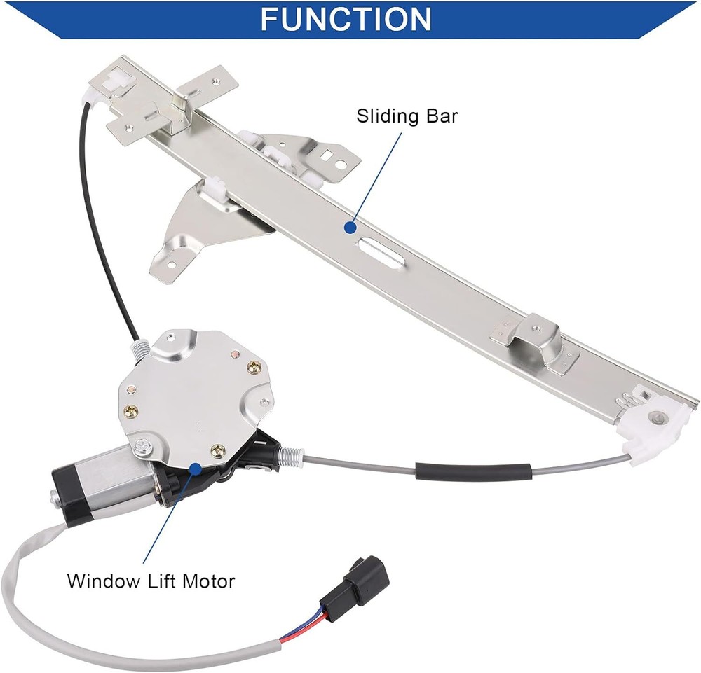 Power Window Regulator for 2006-2013 Chevy Impala Front Left Right w/ Motor Set