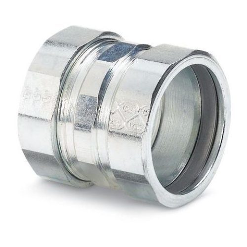 Steel City HK 404 1-1/4" EMT Compression Coupling, Threadless