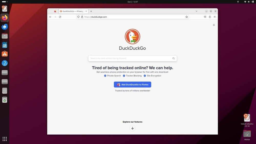 Linux Ubuntu 23.10 - 16 GB BOOTABLE USB