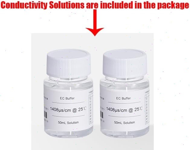 Lab Conductivity Meter with Conductivity Solution Min Resolution Ratio 0.01μS/cm