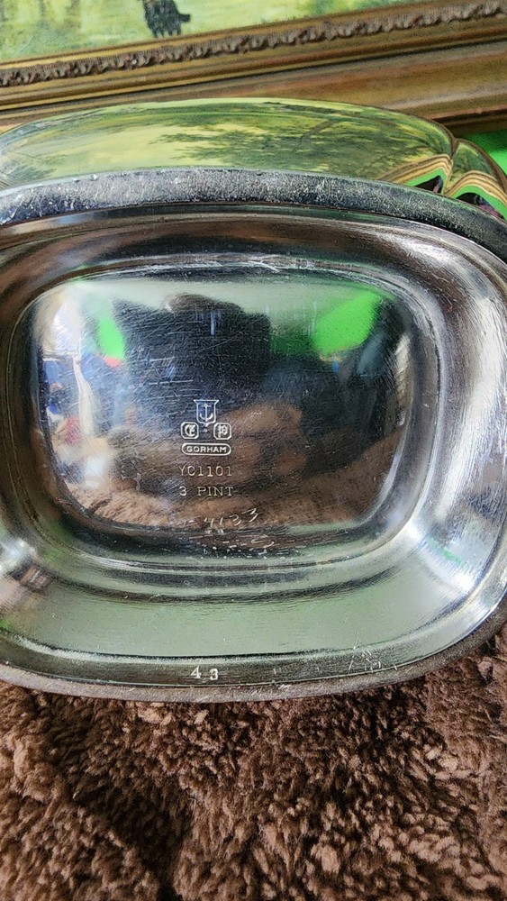 😎NICE! GORHAM ANTIQUE SHELL & GADROON SILVERPLATED 4pc COFFEE & TEA SET☕️🍵🍚🥛