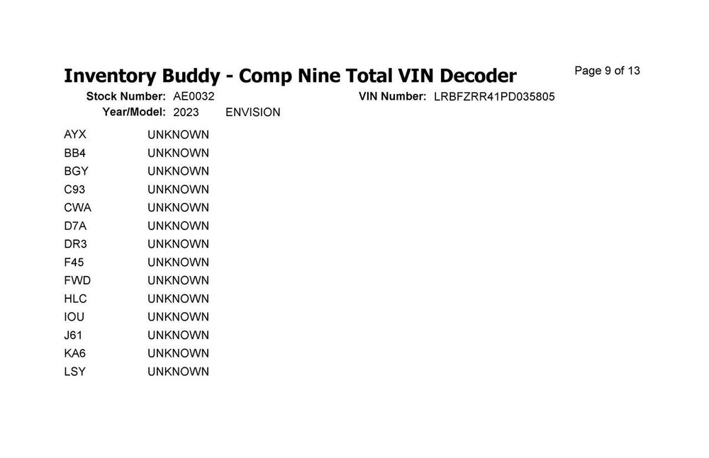 Used Collision Avoidance Control Module fits: 2023 Buick Envision Driver Assist