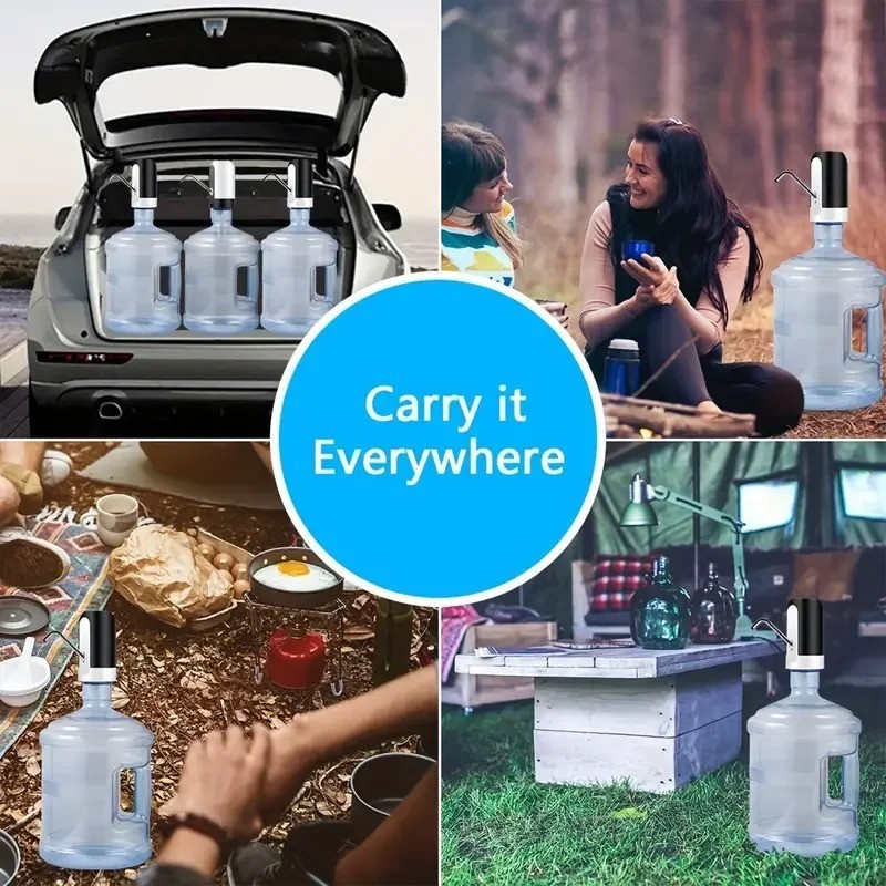 Water Bottle Switch Pump Electric Automatic Universal Dispenser 5 Gallon USB