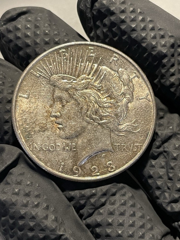 1923 Silver Peace Dollar-Denver Mint