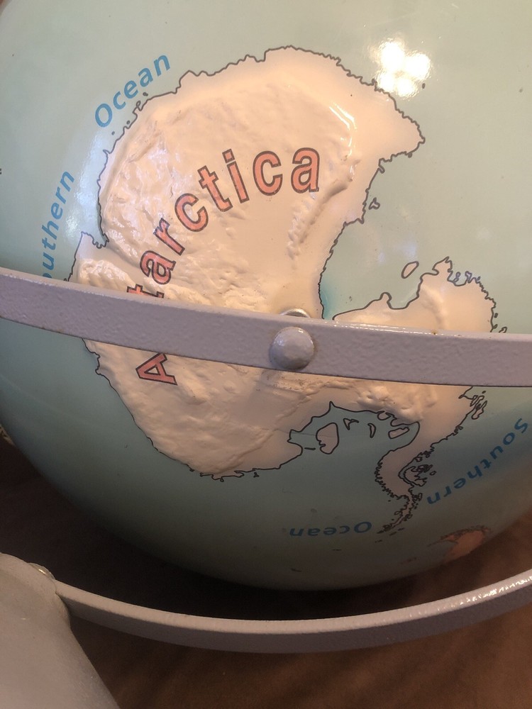 Nystrom First Globe Double Axis 16" Contoured Relief Globe