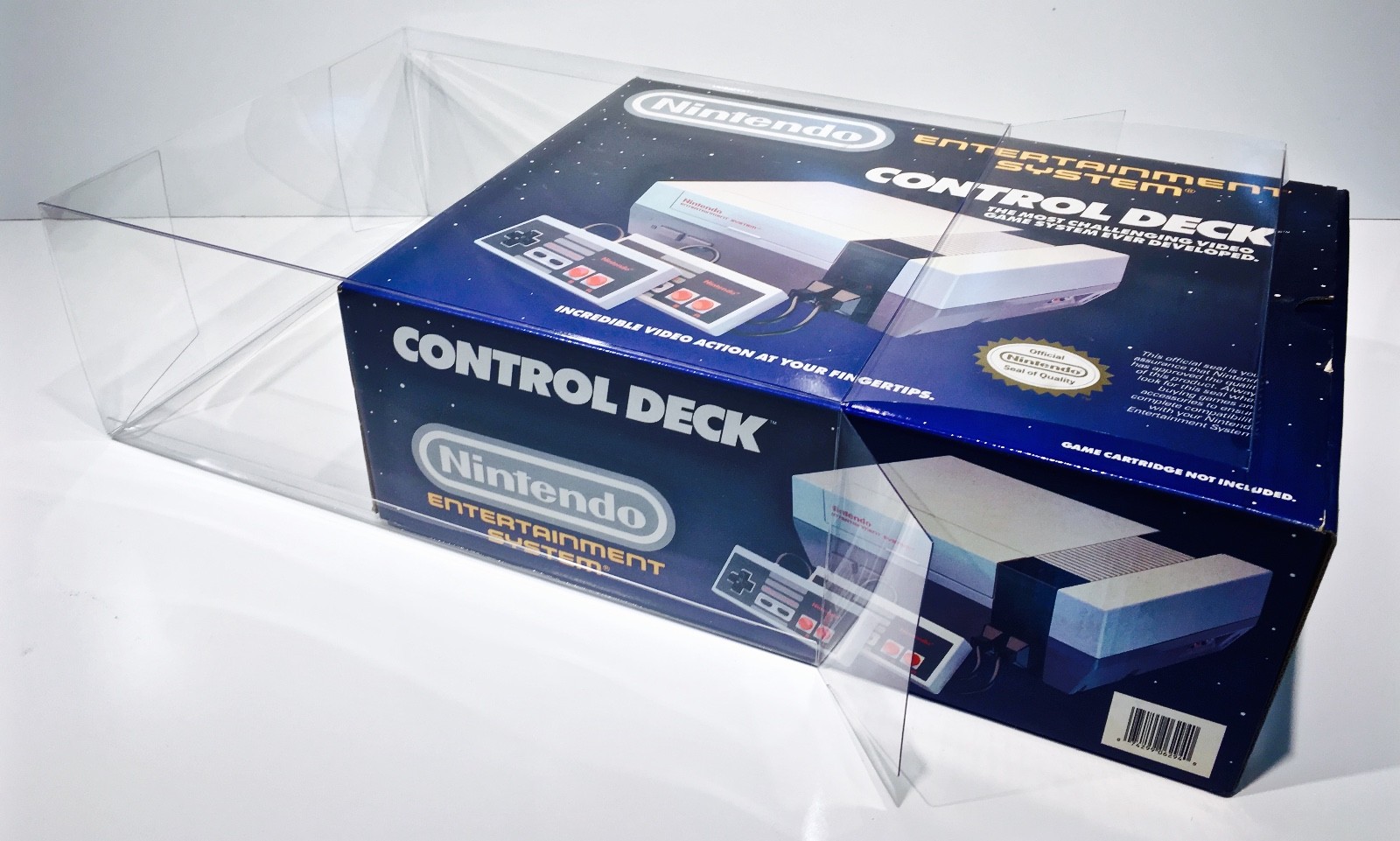 1 Console Box Protector For NES CONTROL DECK / CHALLENGE SET Nintendo Boxes