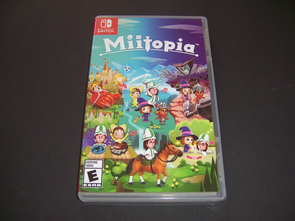Authentic Replacement Box *Case Only*  Nintendo Switch - Miitopia