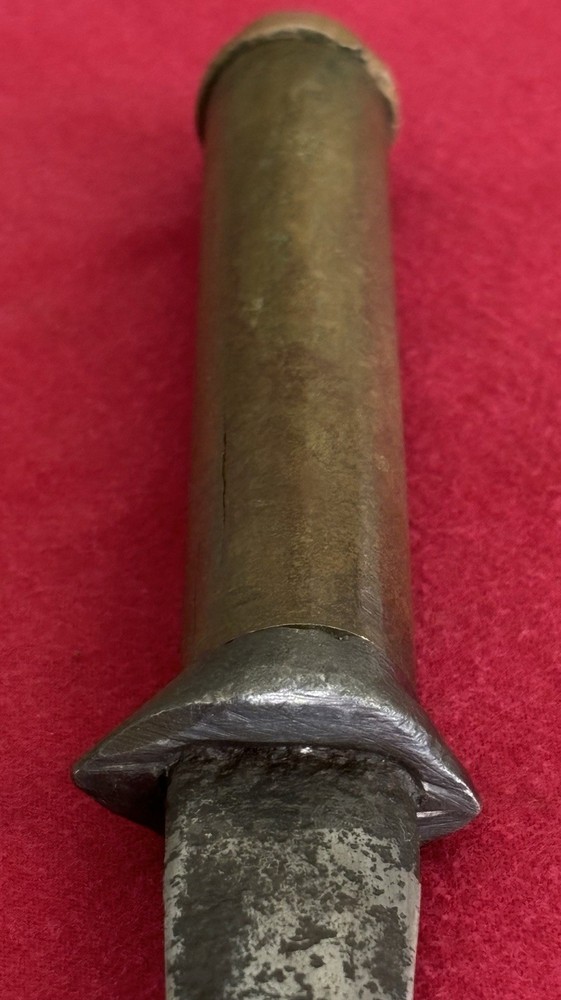 WW1 - CUSTOM MADE DAGGER - UNIQUE - HANDMADE - 100 + YEARS OLD