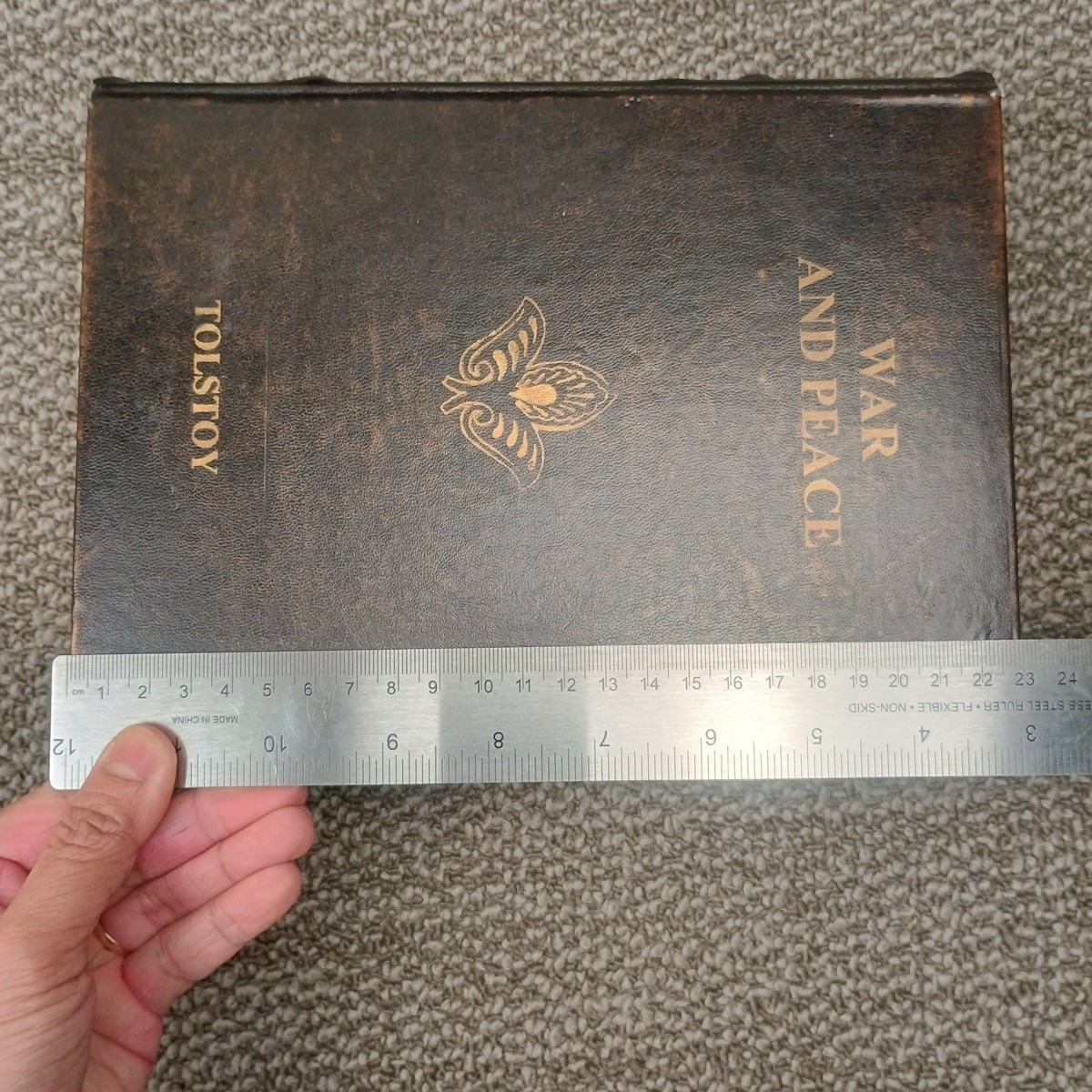 War And Peace Fake Book Storage Secret Hidden Box Safe Concealment Box Tolstoy