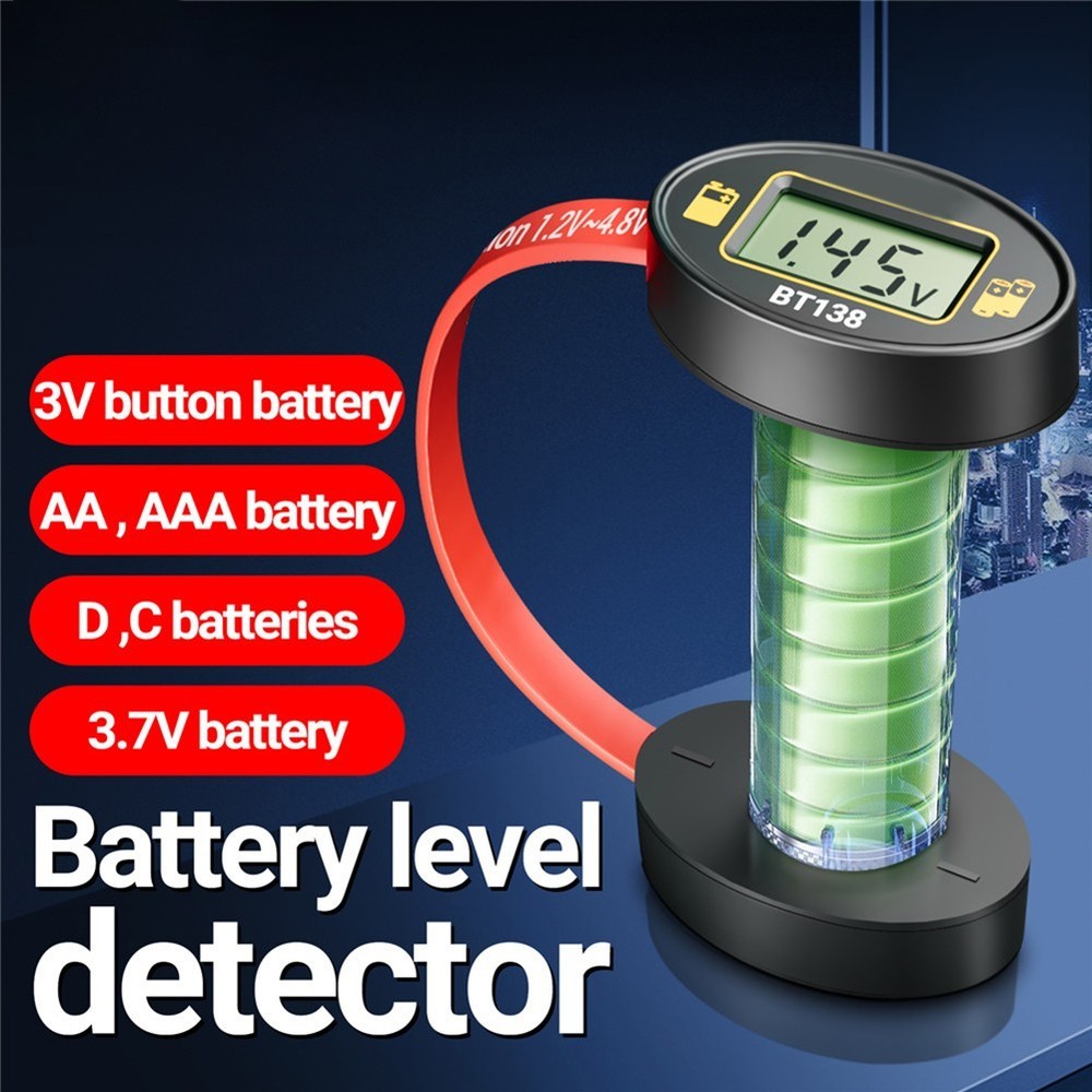 Lithium Battery Capacity Tester with Digital Display for Fast Power Check