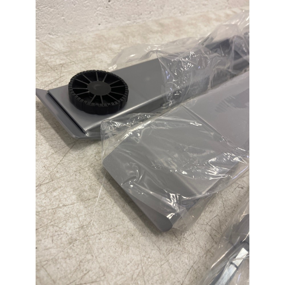 FLEXISPOT Desk Frame w 2-Button Electric Controller Sit & Stand EC1S Silver