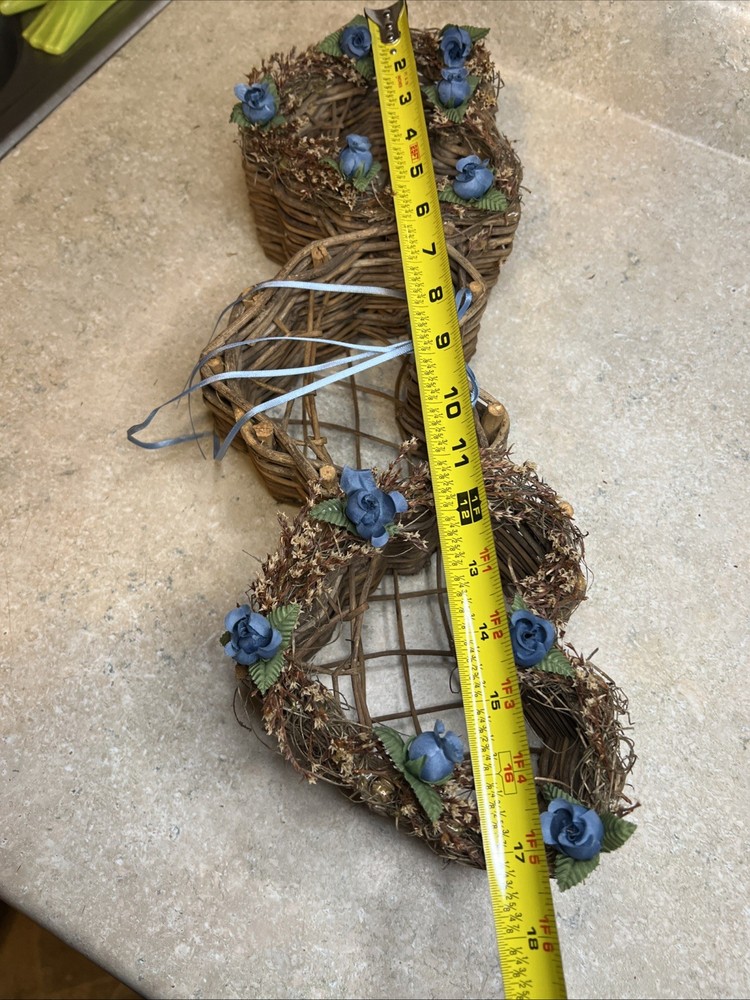 Cottage Core Handwoven Grapevine Hearts