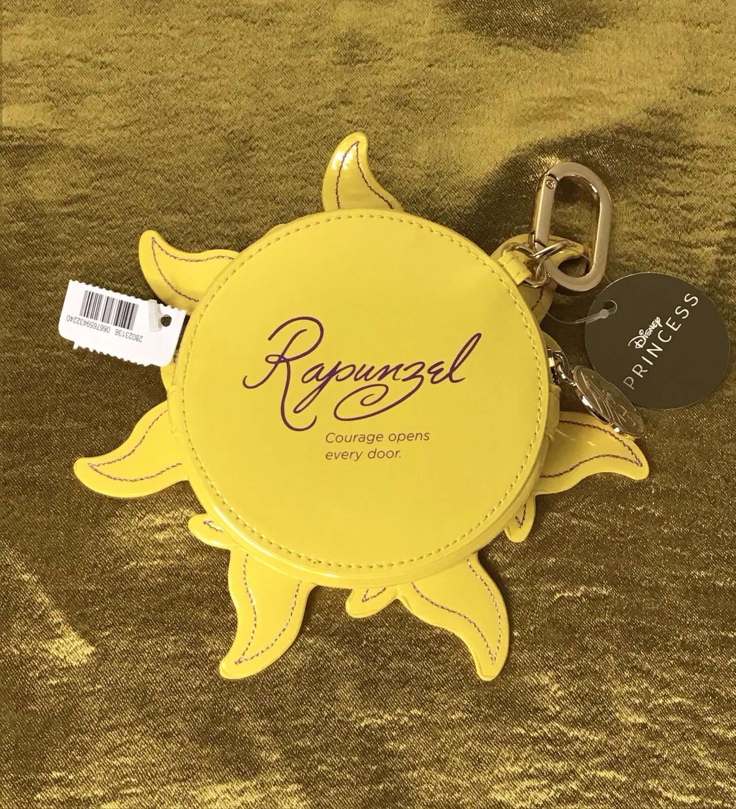 Bath and Body Works Disney Princess Rapunzel Sun Coin Purse