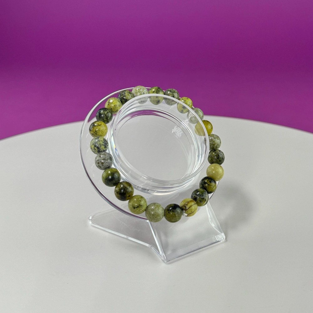 Serpentine Bracelet - 8 Millimeter Beads