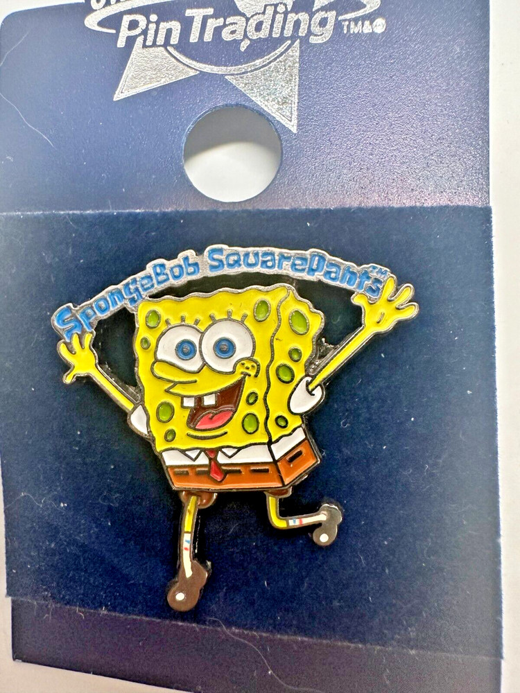 SpongeBob Square Pants Universal Studios Pin Trading Moveable Legs Sponge Bob