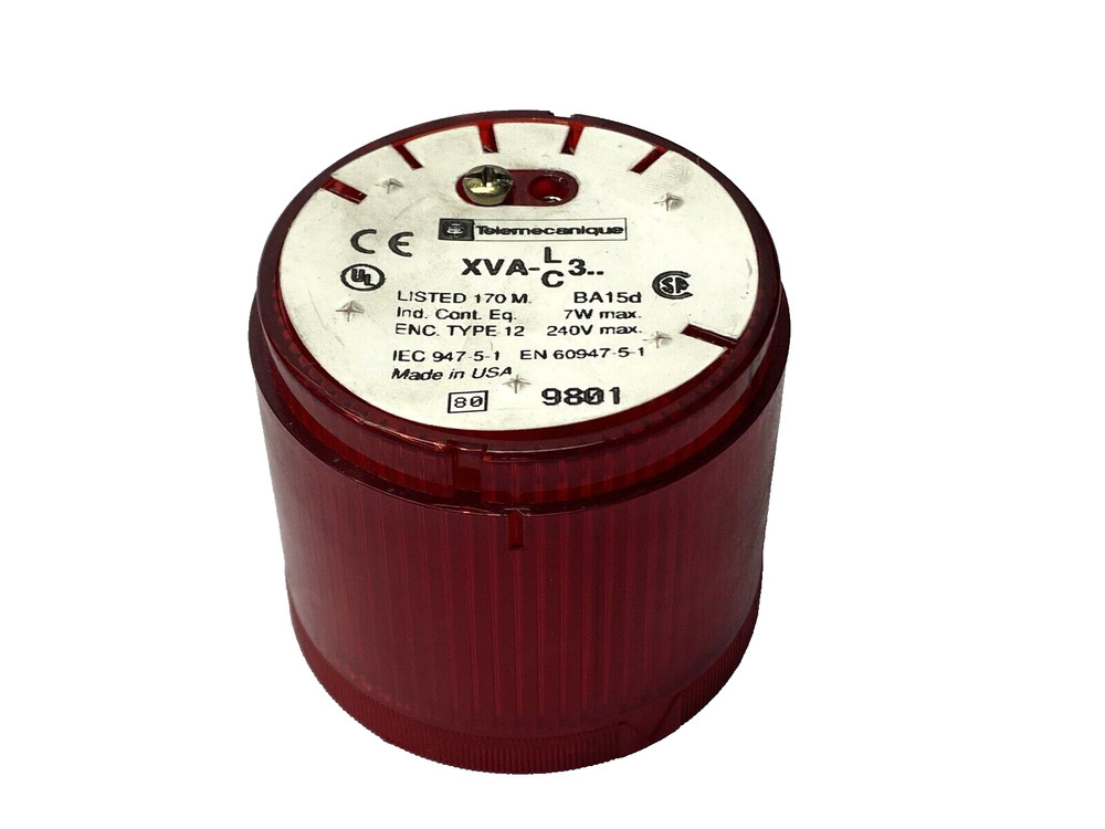 Telemecanique XVA-LC3 Red Stack Light 240V
