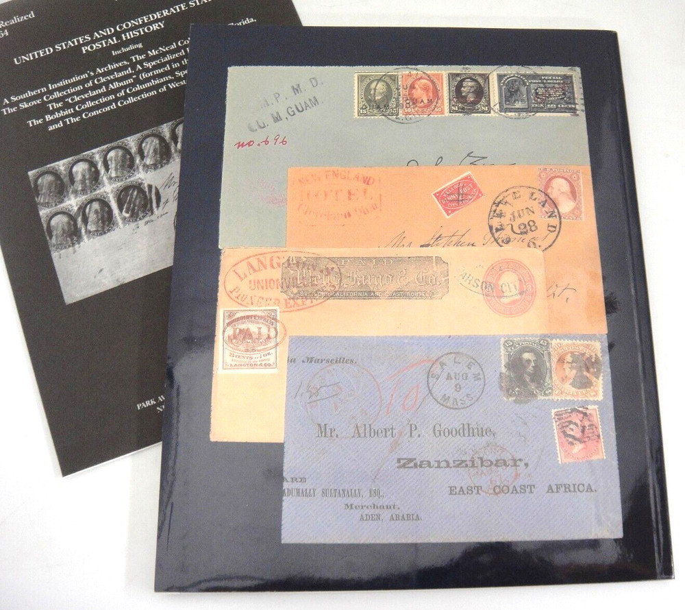 Siegel Auction Catalog 1994 w Prices Realized US Postal History Confederate