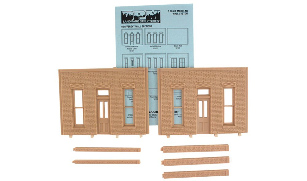 NEW DPM 90104 Street/Dock Level Rectangular Entry Kit O Scale FREE US SHIP