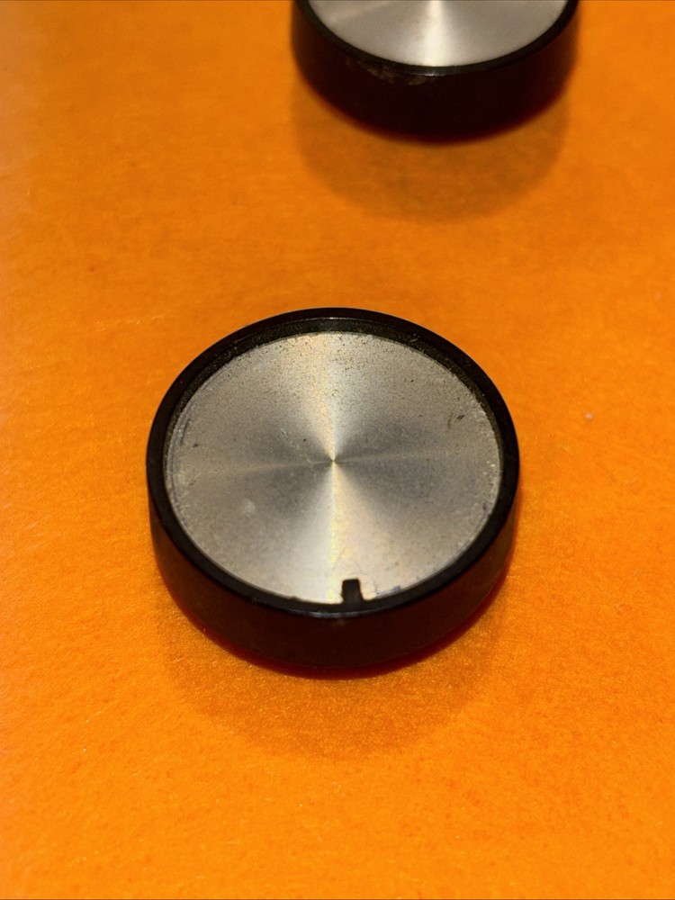 3 Vintage Radio Knobs