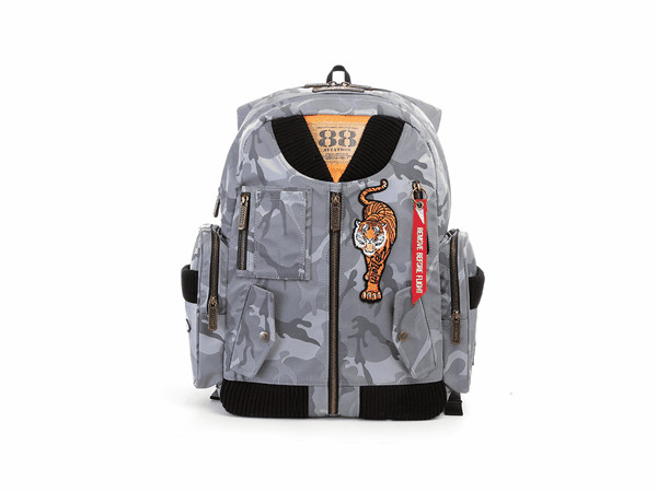 Aviation 88 inspired Uproar Backpack Unique Design based on MA-1 Bomber Jacket