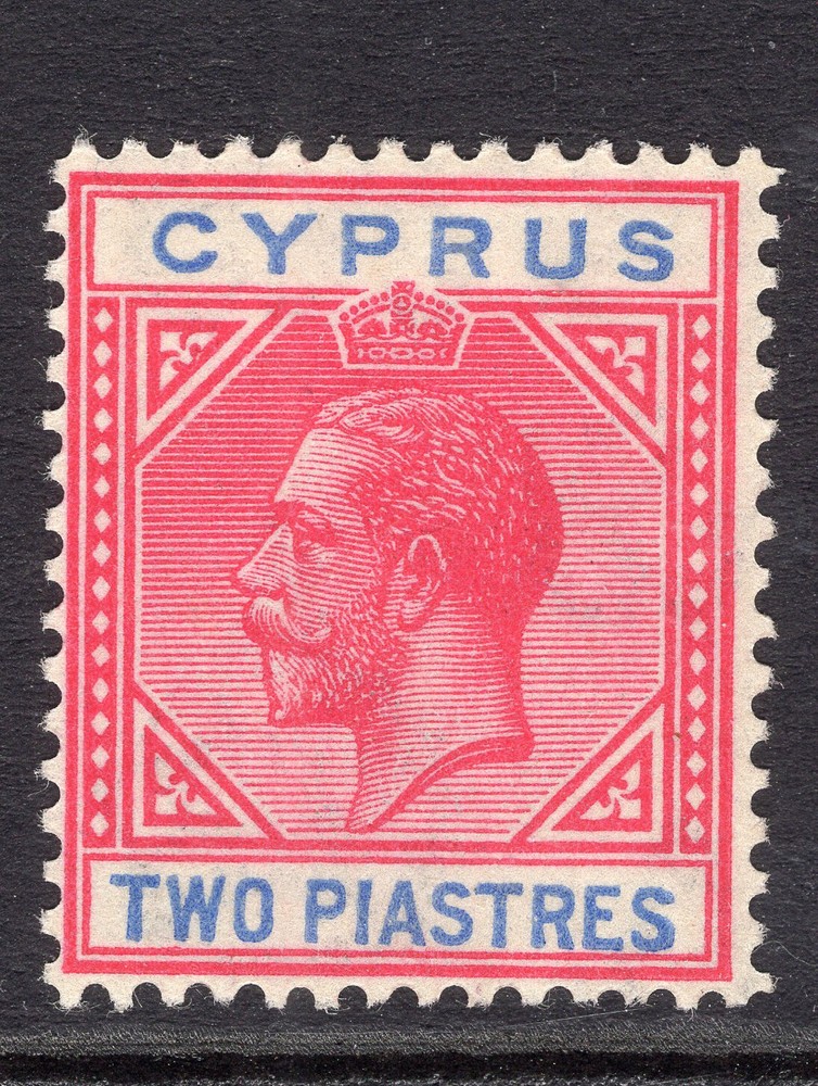 CYPRUS 1921 Mint SG 92 Very Fine cv £32 Script CA Fine centering