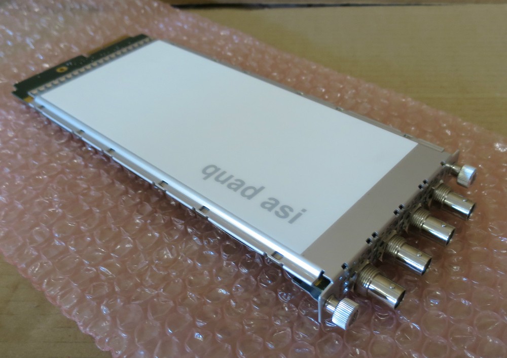 Teleste Luminato ASI Input Module DVB-ASI IPTV Cable TV MPEG-2 MPEG-4 AVC HD 3D