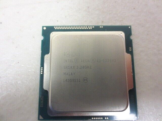 Intel Xeon E3-1225 v3 4-Core 3.2GHz 8MB 5GT/s LGA1150 Server CPU Processor SR1KX
