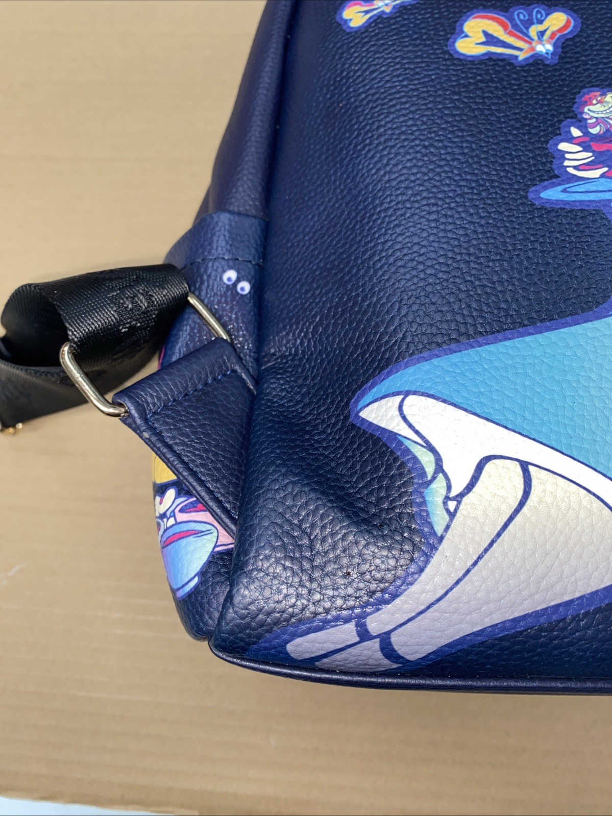 WondaPop x Disney Alice in Wonderland 12" Vegan Leather Mini Backpack READ