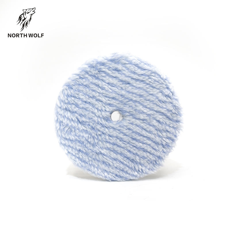 6"microfiber cutting buffing pads da rotary 2pc