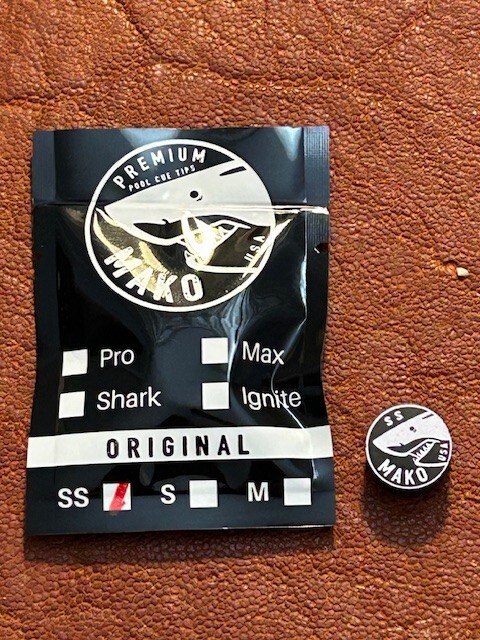 Mako Pool Cue Tip SS - Super Soft