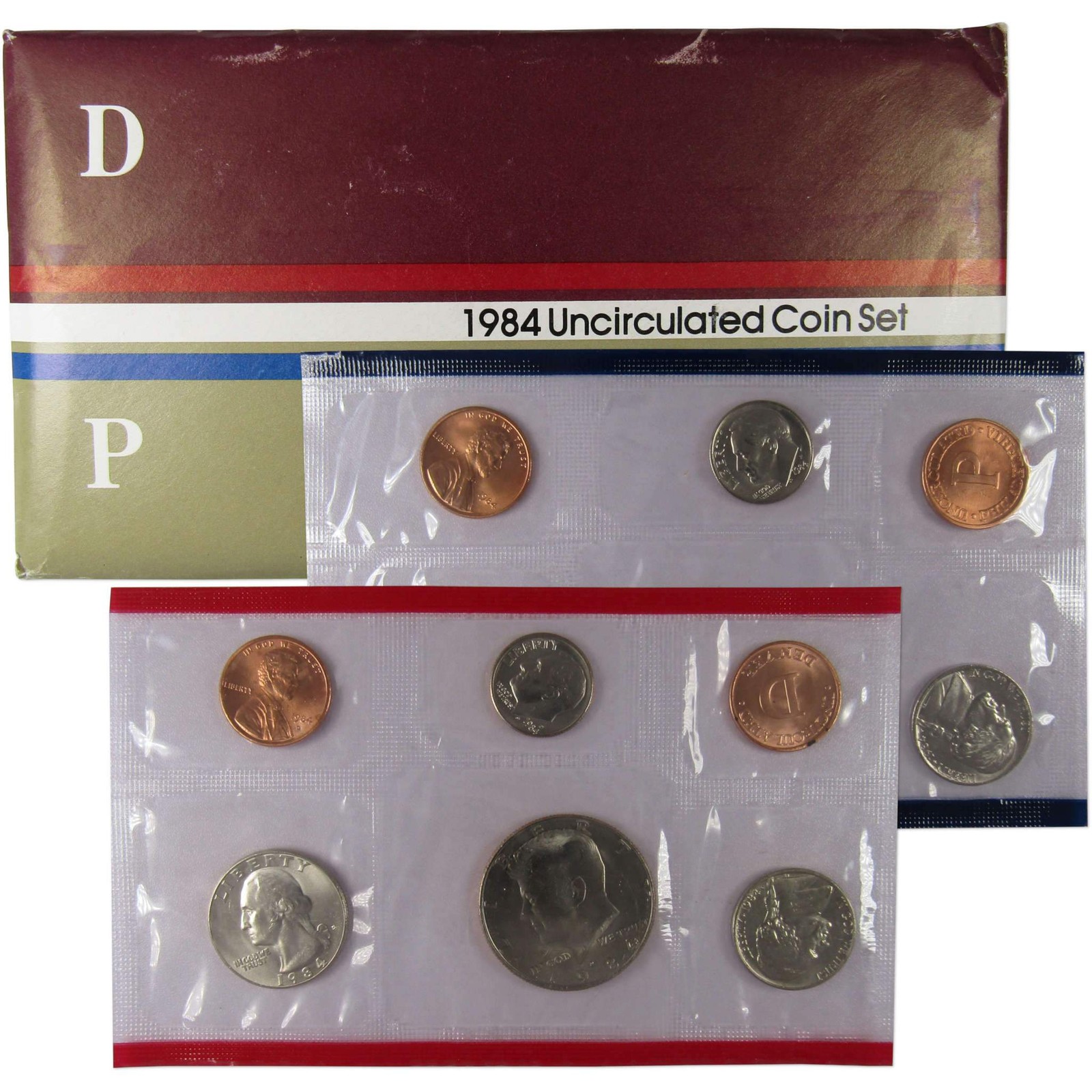 1984 Uncirculated Coin Set U.S Mint Original Government Packaging OGP