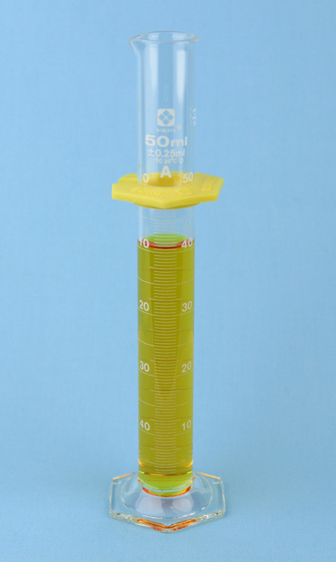 SIBATA 50 mL GRADUATED CYLINDER (CLASS A)