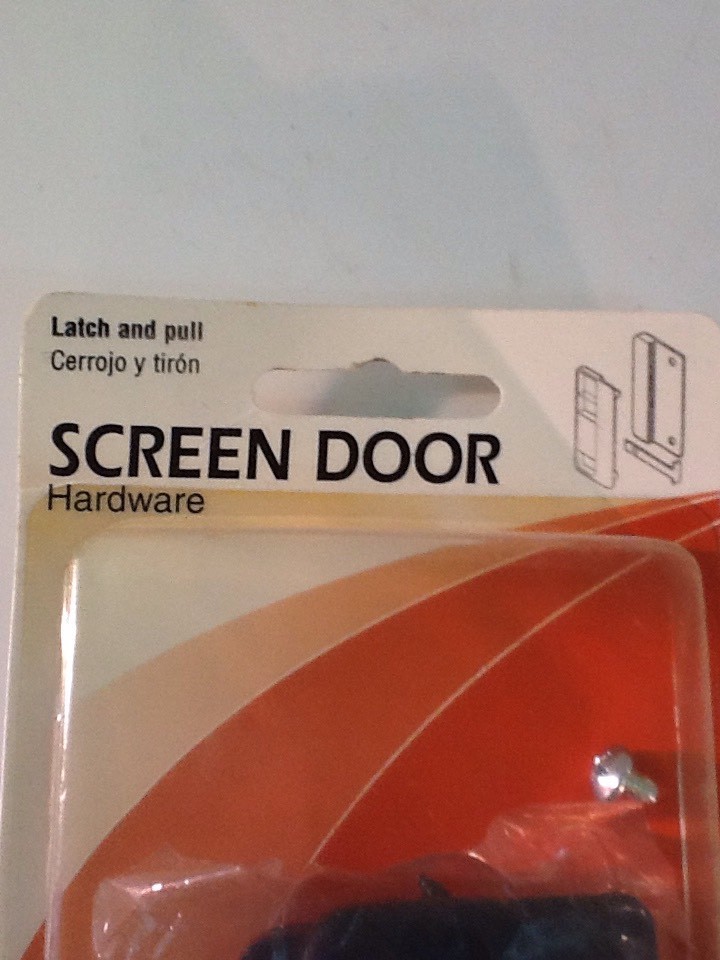 SLIDE-CO SCREEN DOOR LATCH &PULL #121803 (DP2)