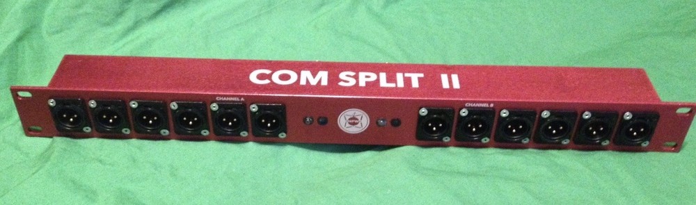 RTS/Clearcom Rack Mount Intercom Splitter/ Distribution 2in/12out Read List!