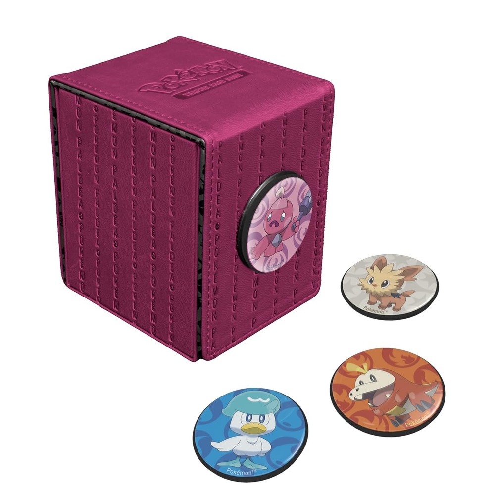 Paldea Alcove Click Deck Box for Pokémon