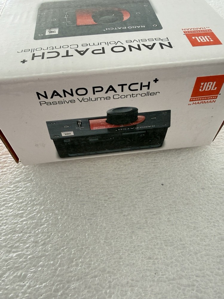 9333421723144 JBL Nano Patch+ Compact 2-Channel Passive Volume Controller