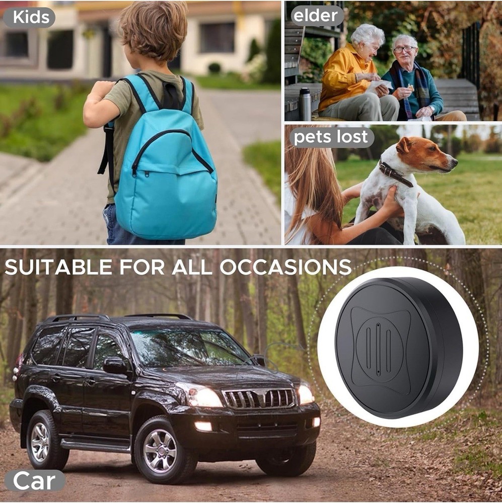 Mini GPS Tracker for Vehicles - Magnetic Real-Time GPS Tracker,Tracking Device