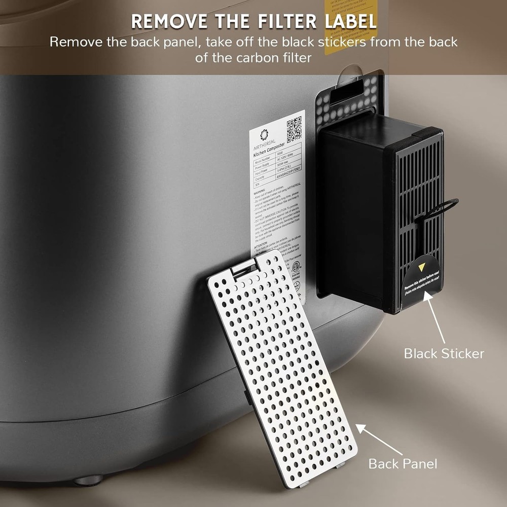 Revive R500 Electric Kitchen Composter - Efficient Food Waste Recycling Solution