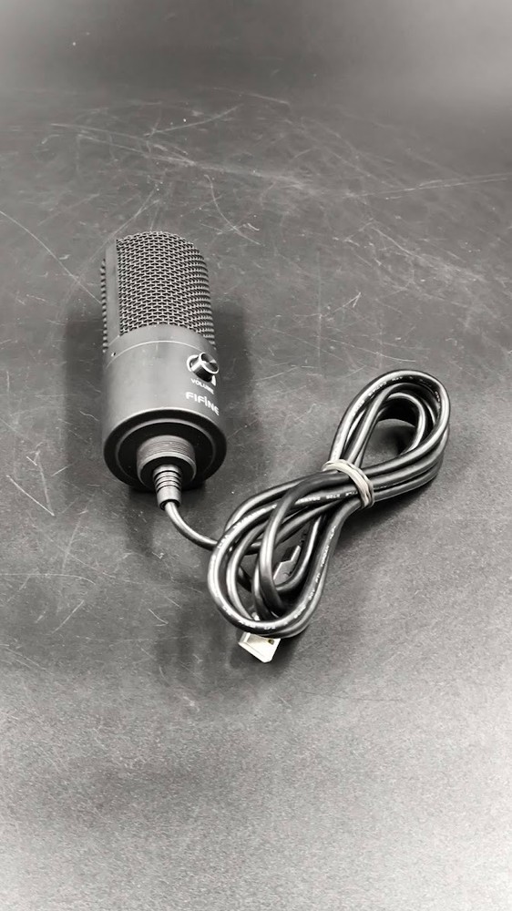 Fifine Microphone Used Working Black