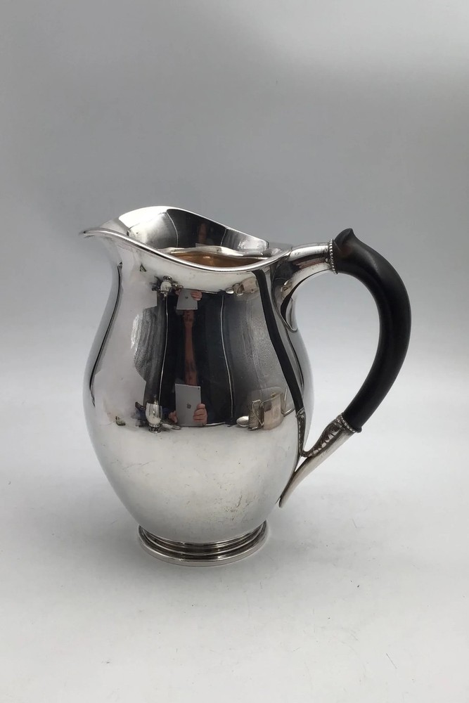 K.C. Hermann Silver Pitcher