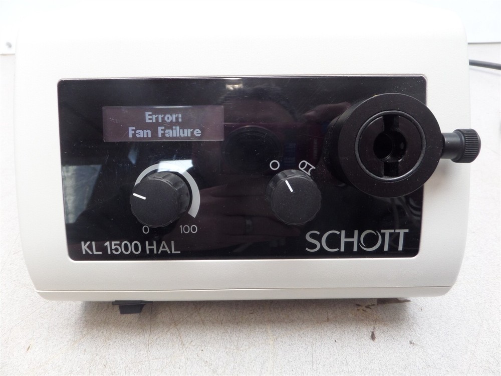 Schott KL 1500 HAL Light Source No Light Guide