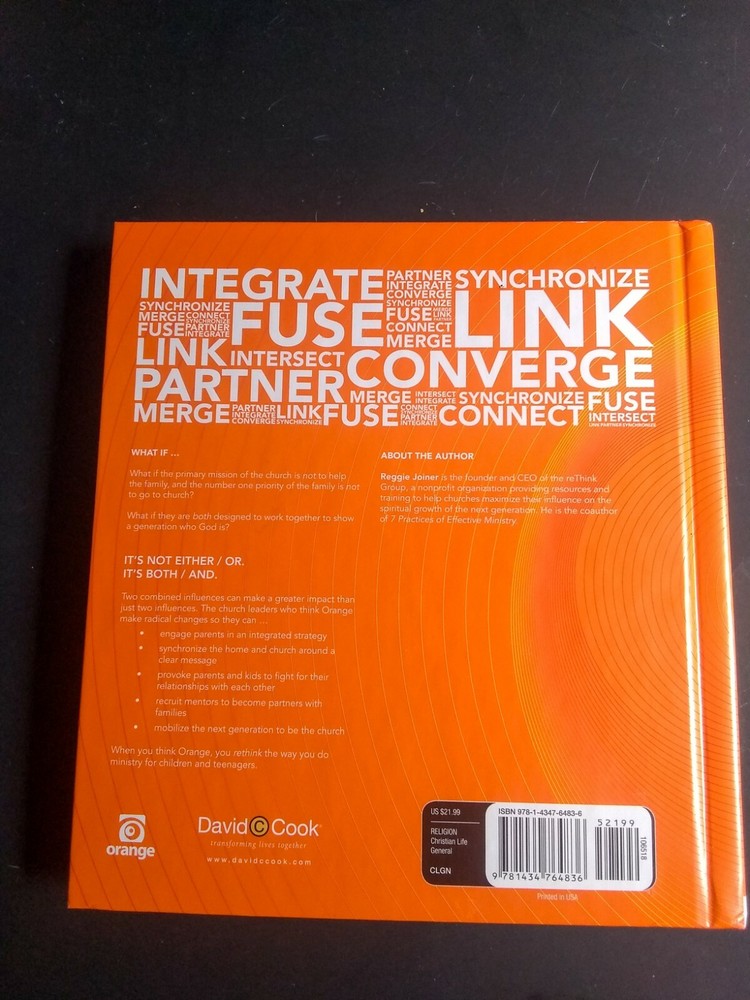 Orange Essentials Reggie Joiner DVD & Book Bundle NEW