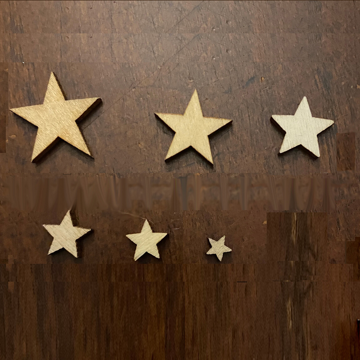 Small Wooden Stars, Pkgs of 10,20,30, Laser Cut, crafts, scrapbook M