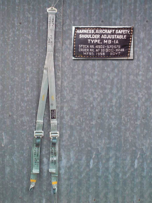 Aircraft Safety Shoulder Harness Type MB 1A